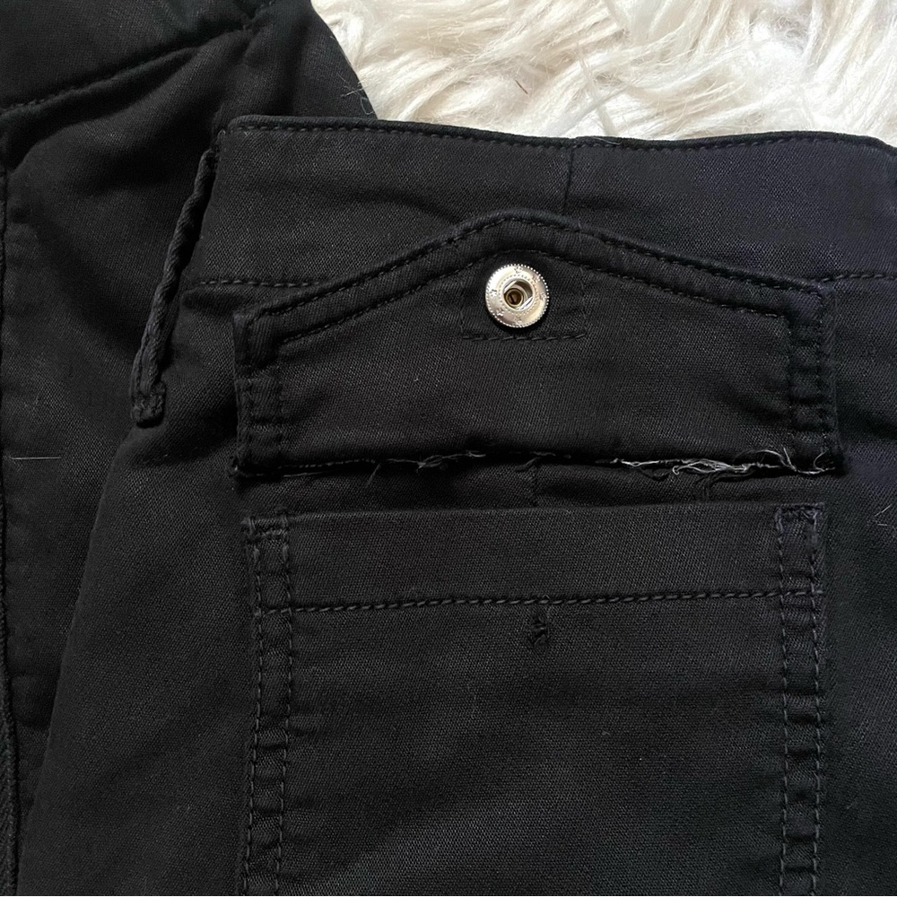 Mother The Wee Misfit Jogger Pants Black 25 - Picture 16 of 16